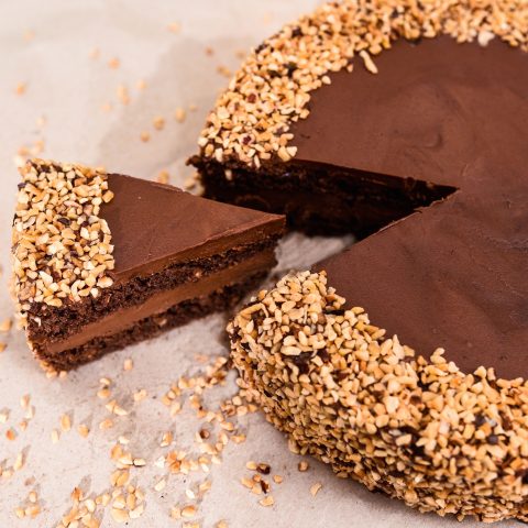 Nugátová bezlepková torta